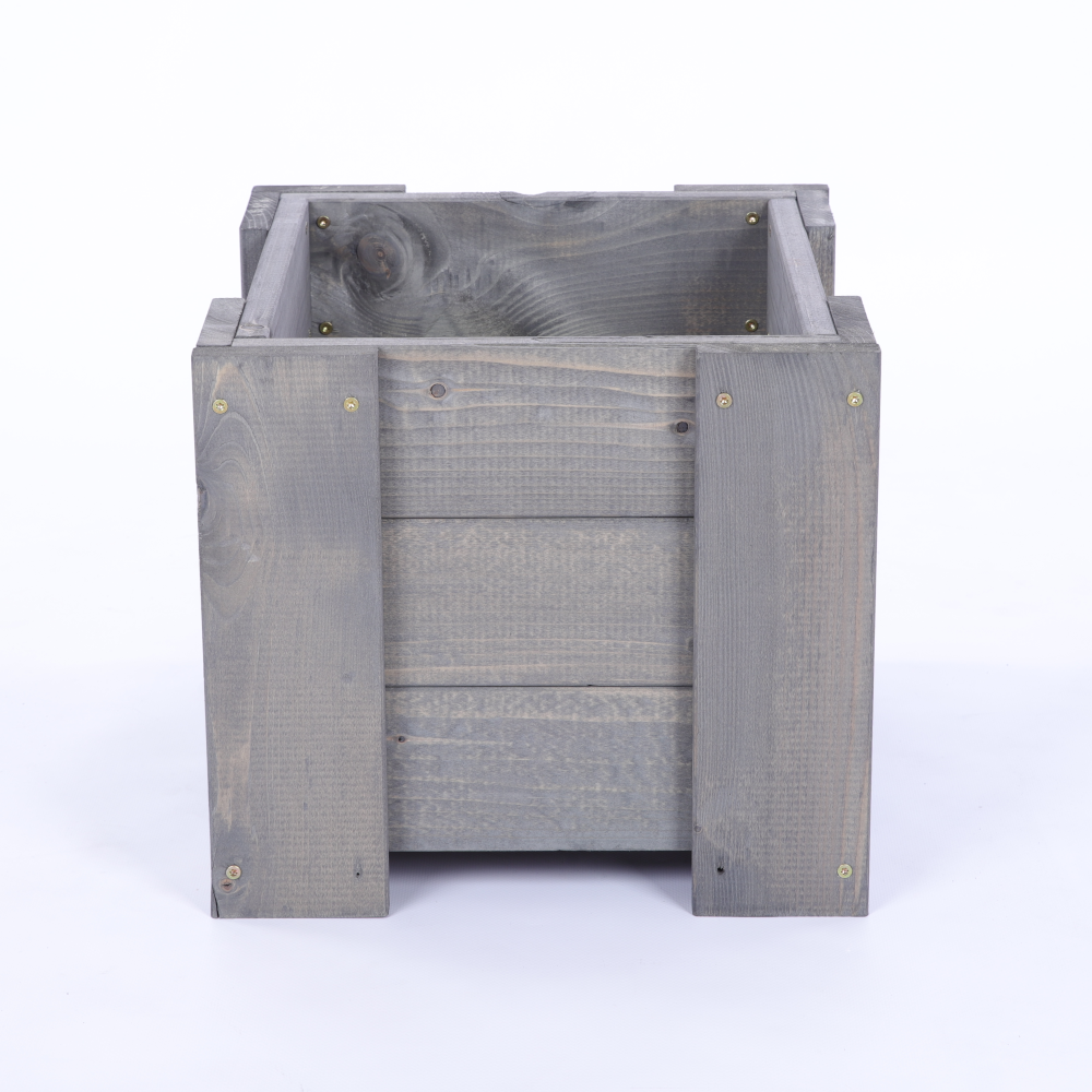 Donica drewniana IMPREGNAT warzywna doniczka tarasowa szer. 30 cm FOLIA