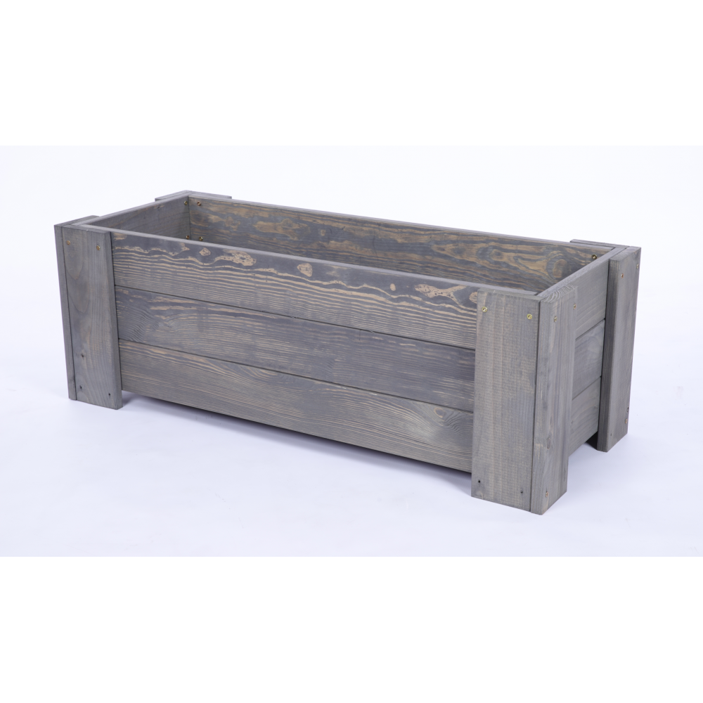 Donica drewniana IMPREGNAT warzywna doniczka tarasowa szer. 80 cm FOLIA