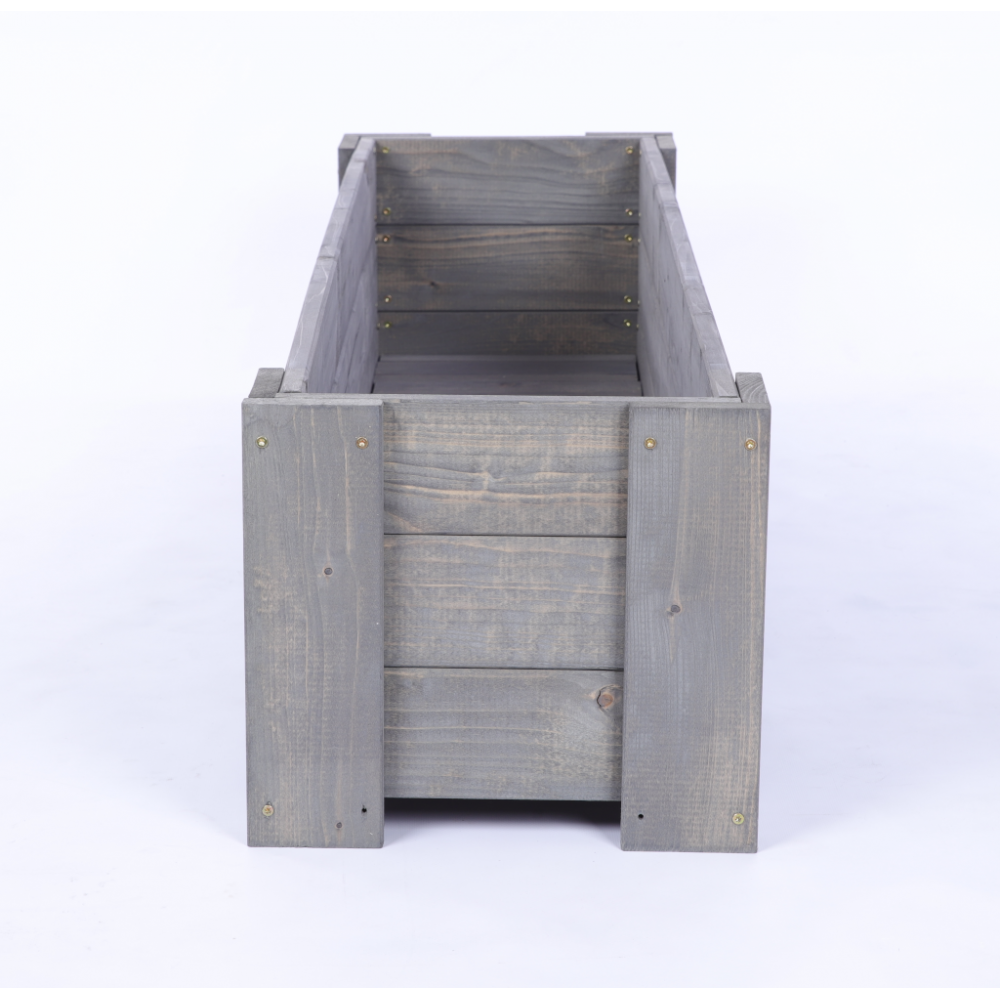 Donica drewniana IMPREGNAT warzywna doniczka tarasowa szer. 100 cm FOLIA