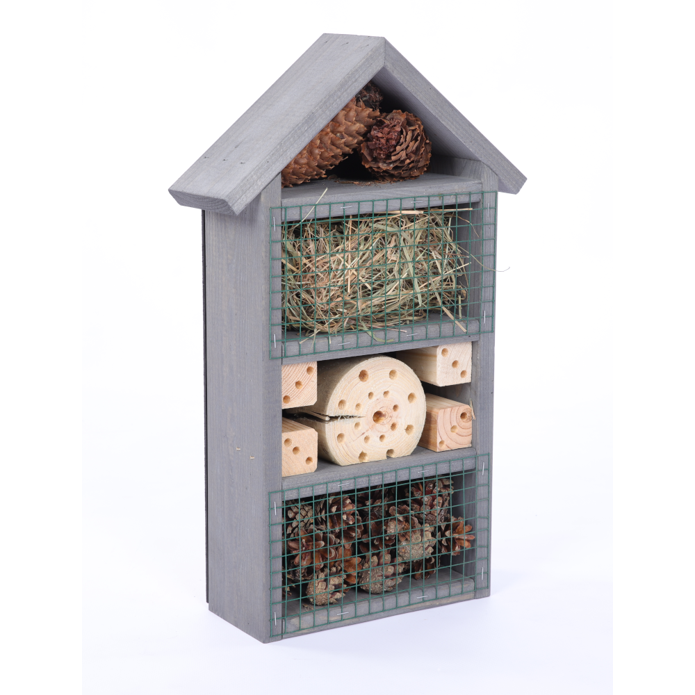 Domek dla owadów hotel budka lęgowa IMPREGNAT domki MEGA DUŻY aż 47cm! EKO