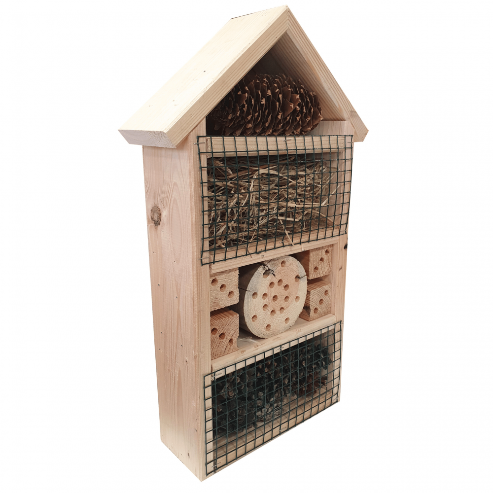 Domek dla owadów HOTEL DO SAMODZIELNEGO MONTAŻU MEGA DUŻY aż 47cm! DIY