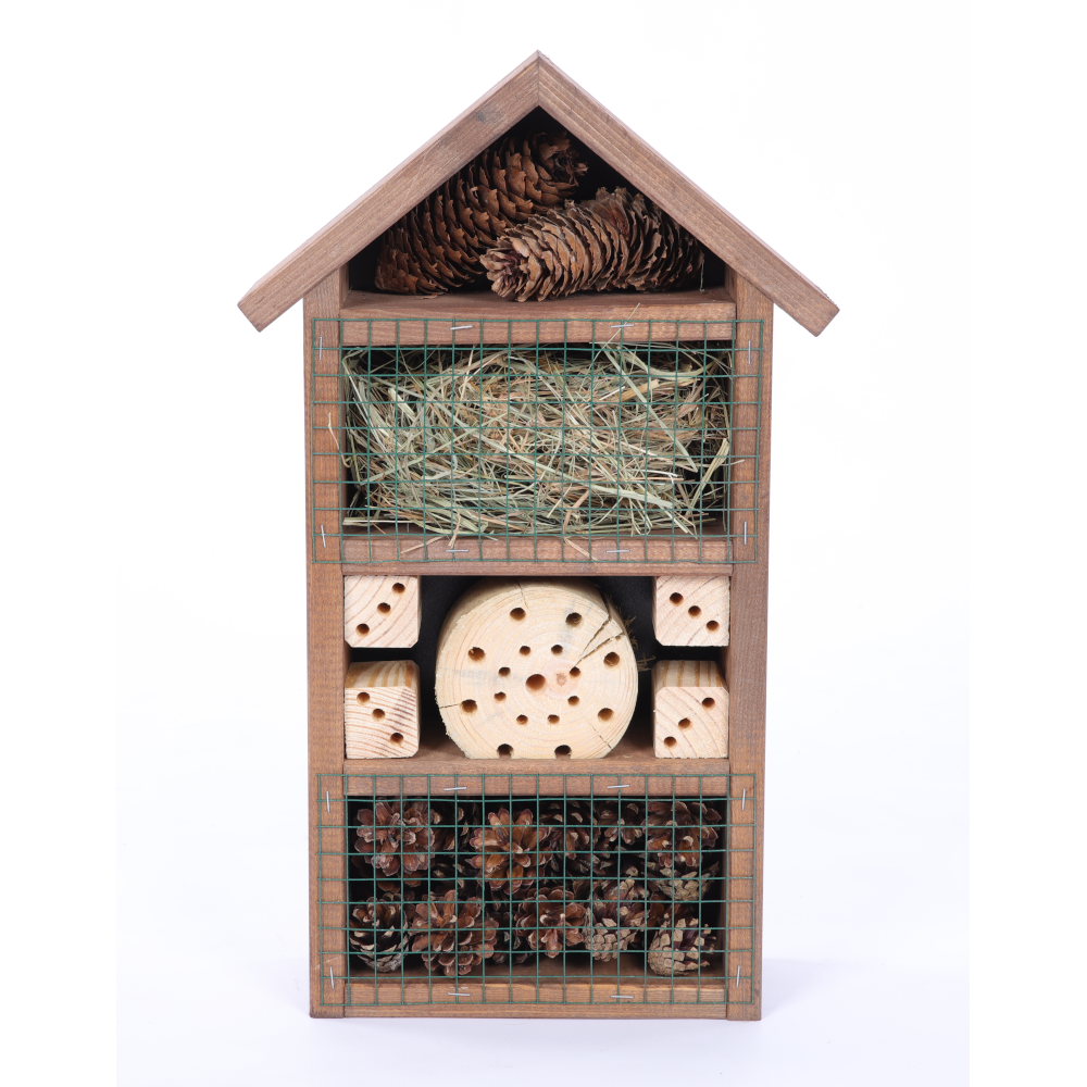 10x Domek dla owadów HOTEL DO SAMODZIELNEGO MONTAŻU MEGA DUŻY aż 47cm! DIY