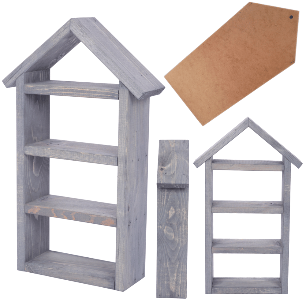 10x Domek dla owadów HOTEL DO SAMODZIELNEGO MONTAŻU MEGA DUŻY aż 47cm! DIY