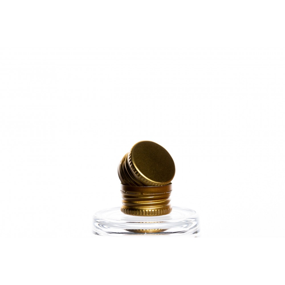 Przezroczysta butelka kwadratowa 100 ml · fi 31,5 mm · Zestaw 6 sztuk