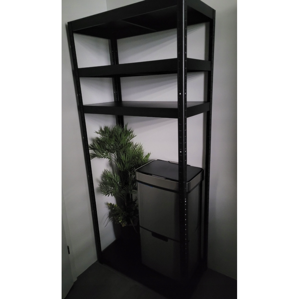 Regał cały metalowy 180x90x40 stojak warsztatowy 130kg/p magazynowy ocynk