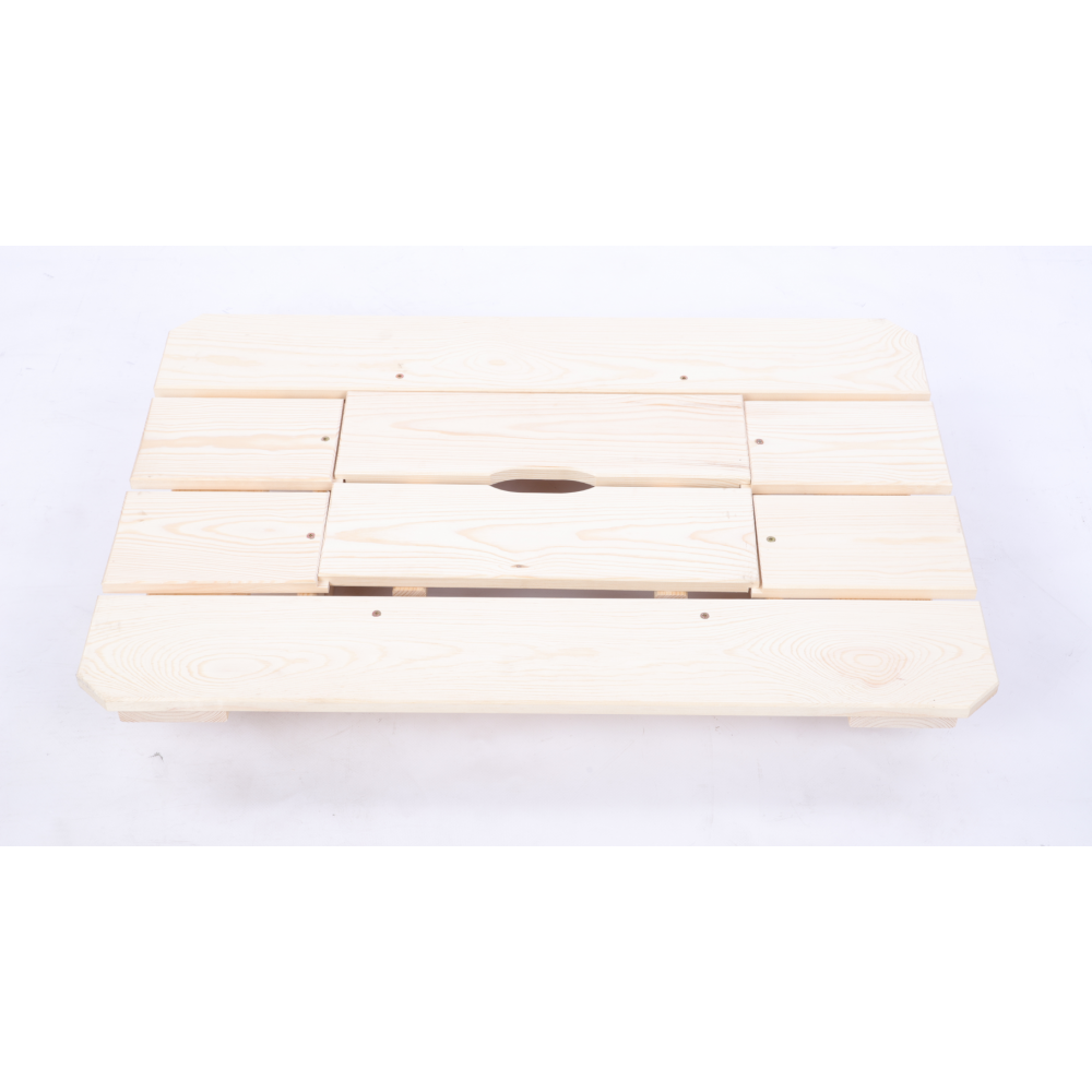 Blat na skrzynkę piwa drewniany stół plenerowy z pokrywą turystyczny EKO