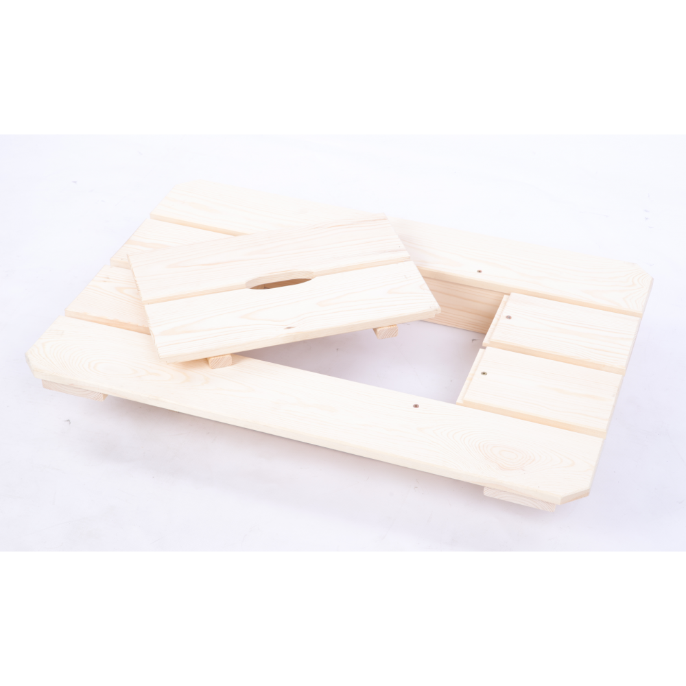 Blat na skrzynkę piwa drewniany stół plenerowy z pokrywą turystyczny EKO