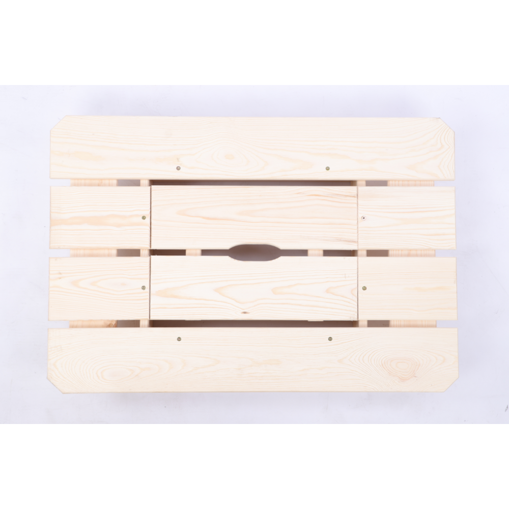 Blat na skrzynkę piwa drewniany stół plenerowy z pokrywą turystyczny EKO