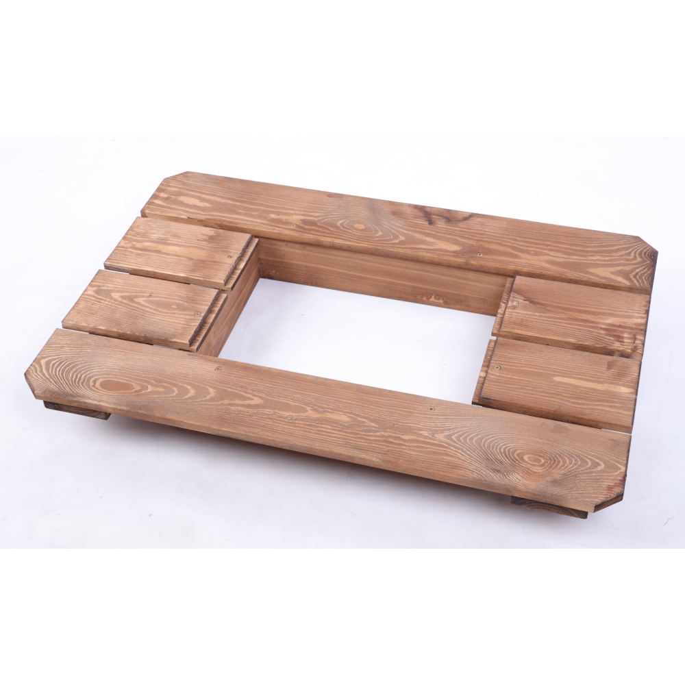 Blat na skrzynkę piwa drewniany stół plenerowy z pokrywą turystyczny EKO