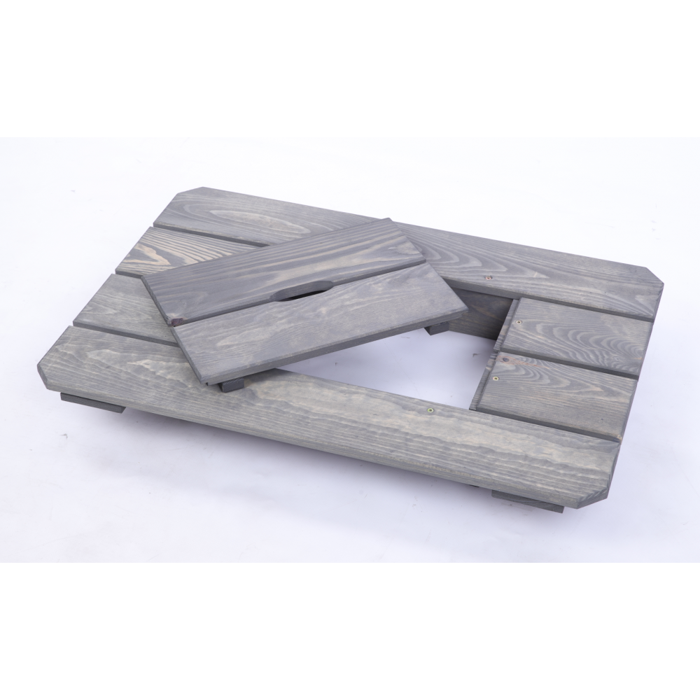 Blat na skrzynkę piwa drewniany stół plenerowy z pokrywą turystyczny EKO