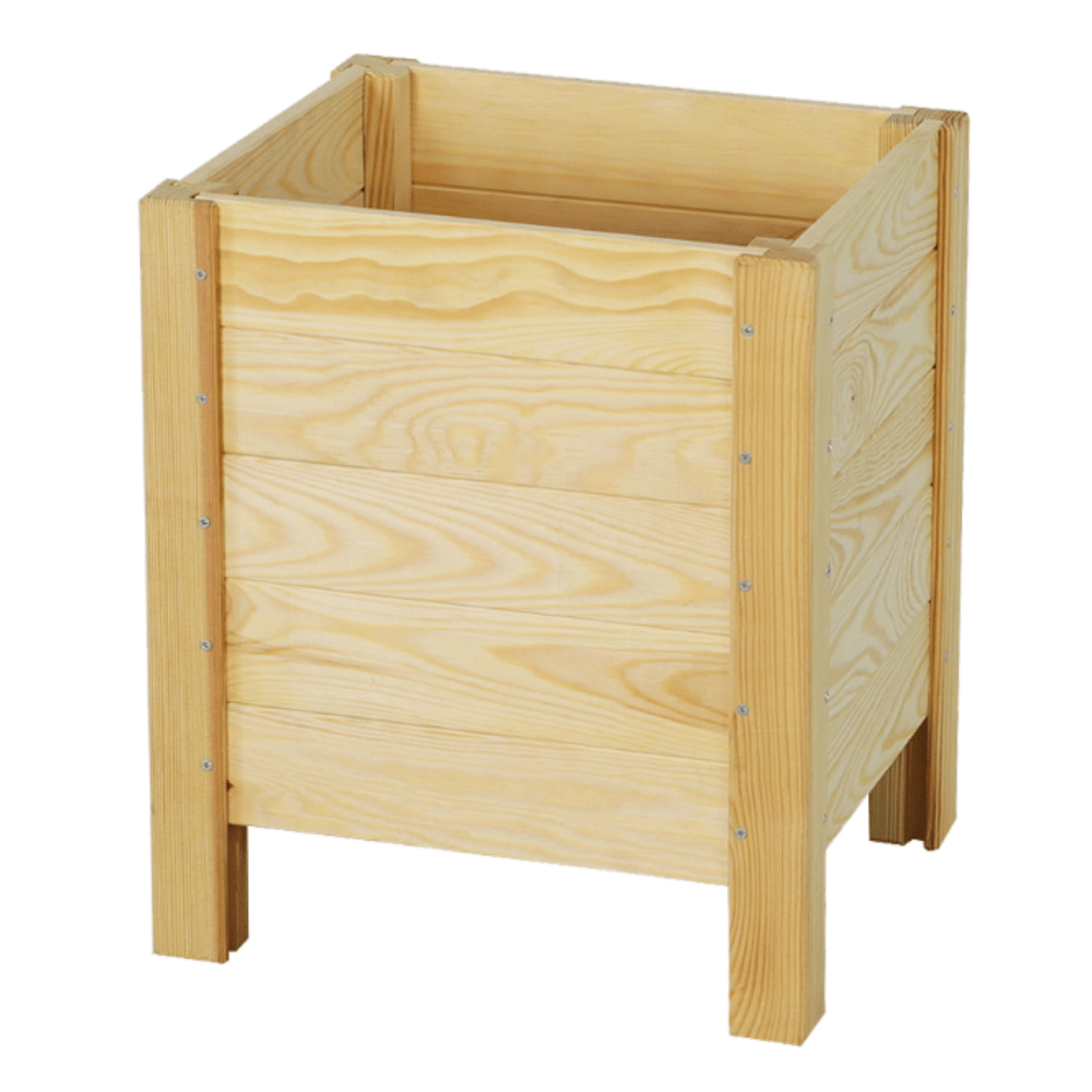 Drewniana donica doniczka zielnik osłonka REGULOWANE DNO 40X34X30 cm EKO