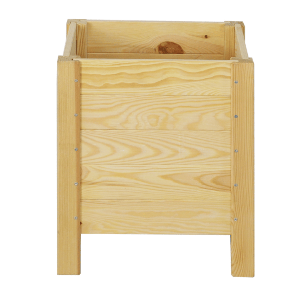 Drewniana donica doniczka zielnik osłonka REGULOWANE DNO 40X34X30 cm EKO