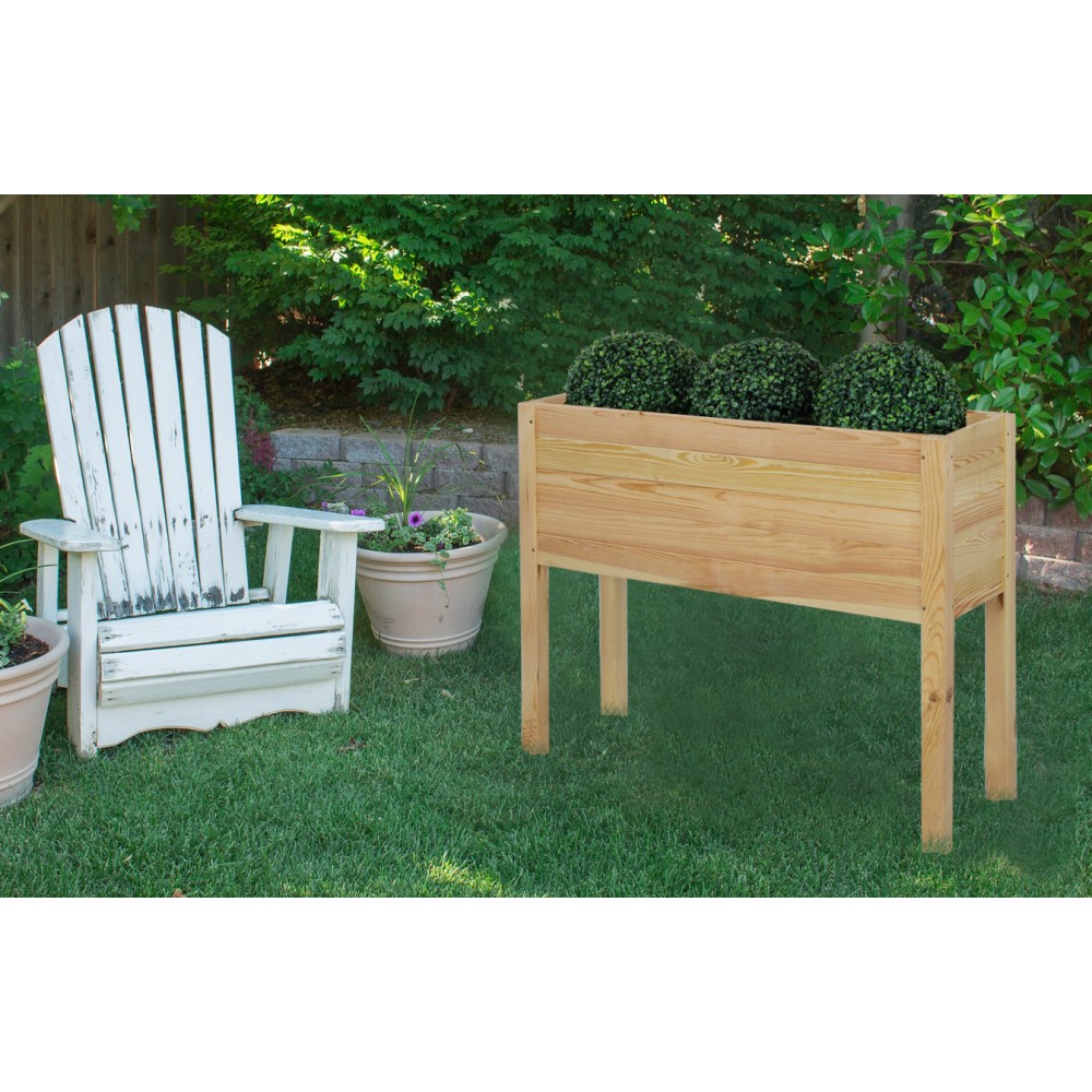 Skrzynia donica doniczka na nogach ziołownik REGULOWANE DNO 72,5x88x30cm EKO