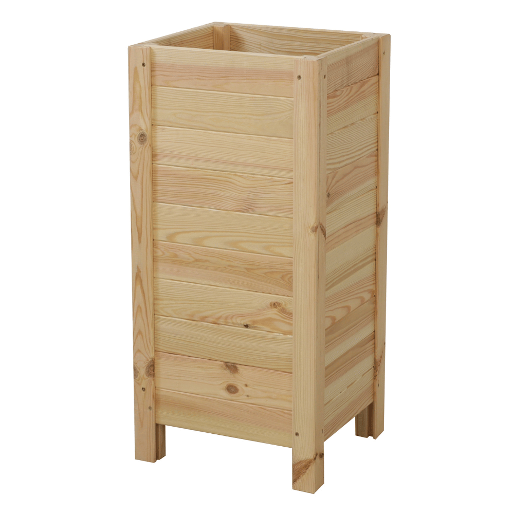 Skrzynia donica doniczka WYSOKA ziołownik REGULOWANE DNO 72,5x34x30cm EKO