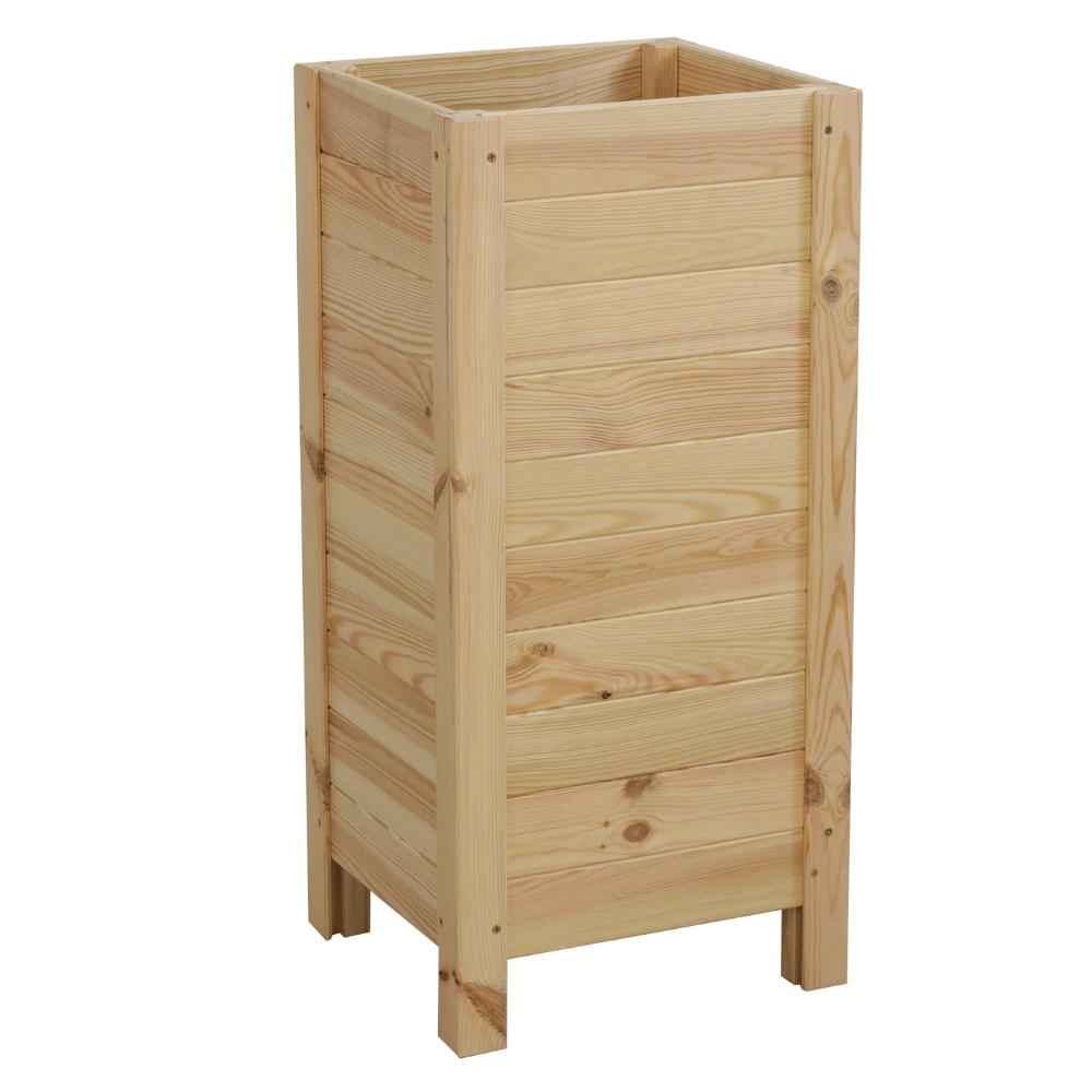 Skrzynia donica doniczka WYSOKA ziołownik REGULOWANE DNO 72,5x34x30cm EKO