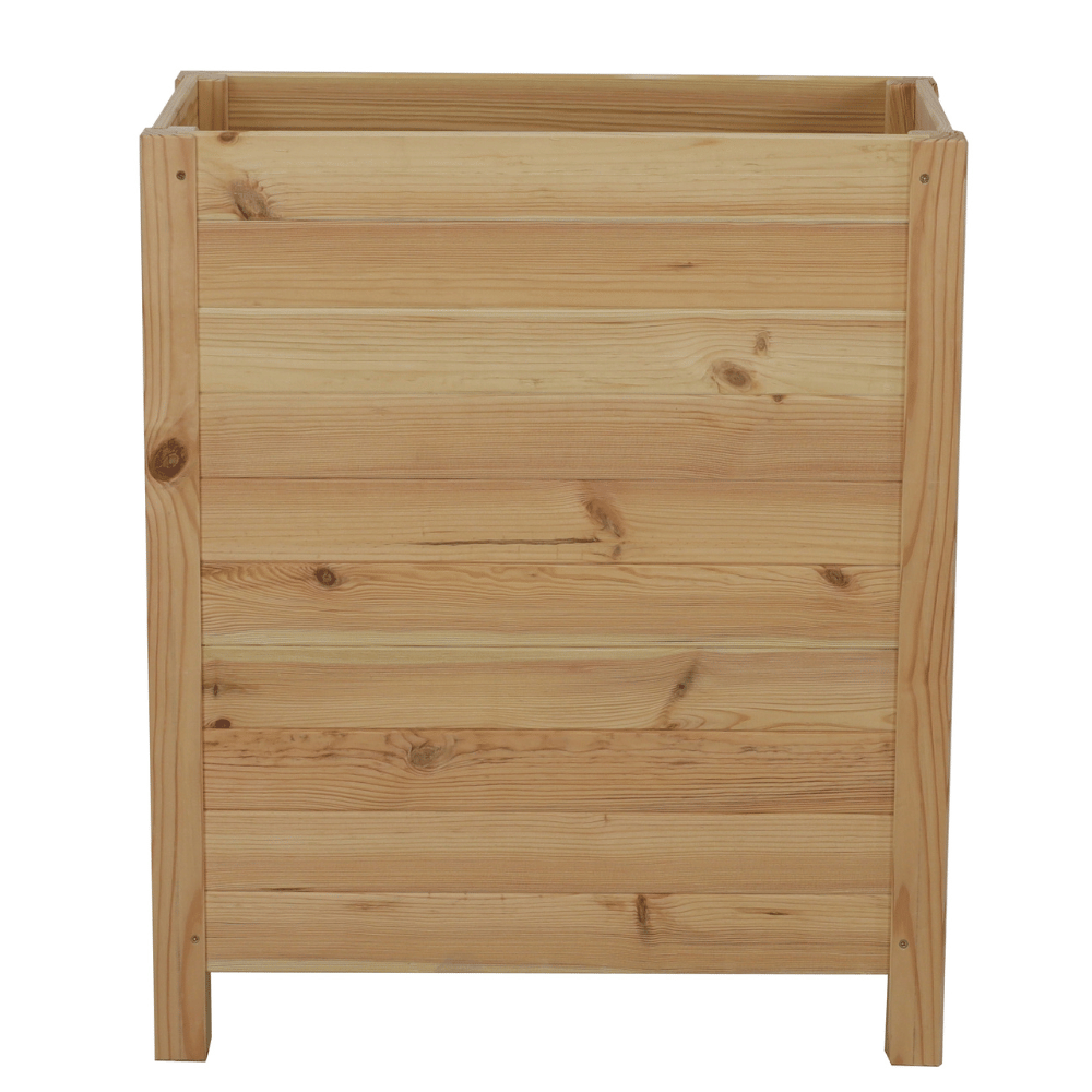 Skrzynia donica doniczka WYSOKA ziołownik REGULOWANE DNO 72,5x68x30cm EKO