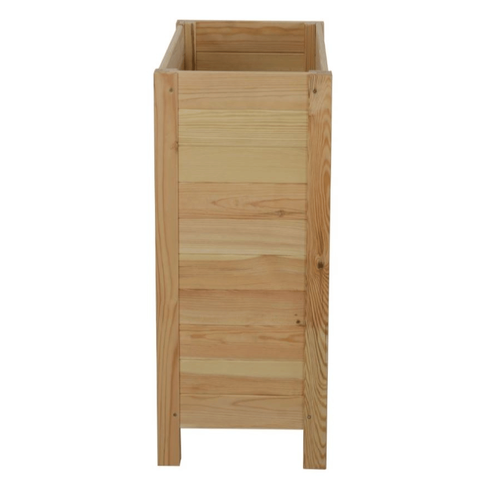 Skrzynia donica doniczka WYSOKA ziołownik REGULOWANE DNO 72,5x68x30cm EKO