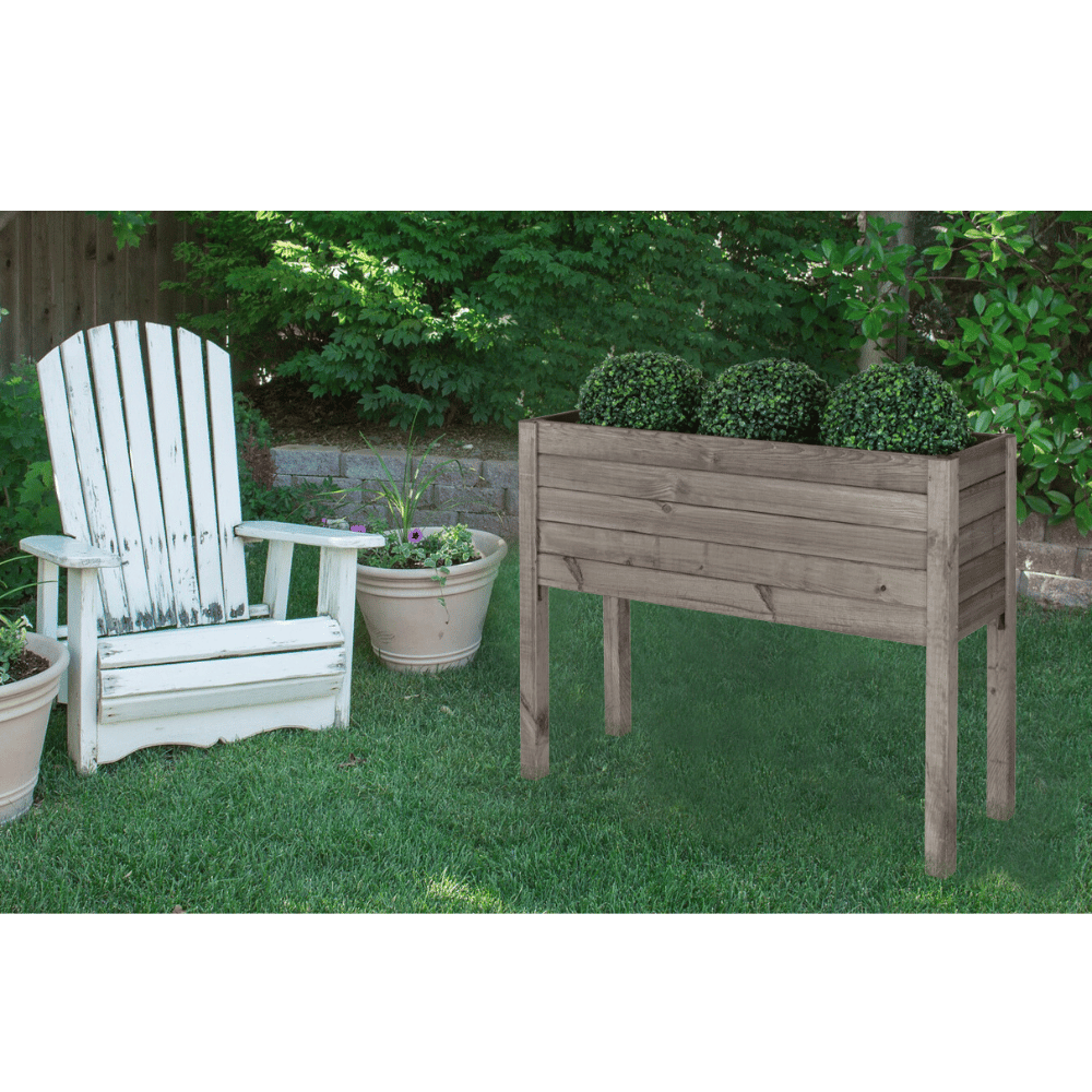 Skrzynia donica doniczka na nogach ziołownik REGULOWANE DNO 72,5x88x30cm EKO