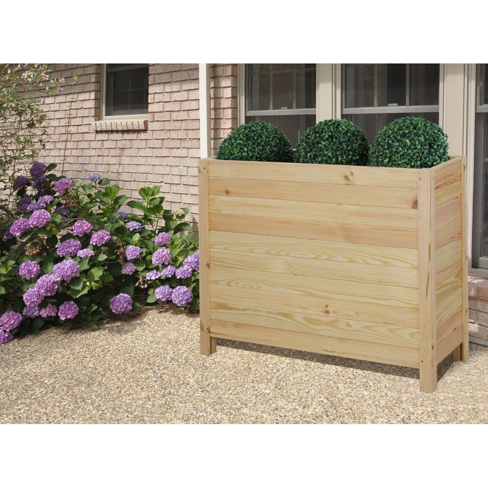 Skrzynia donica doniczka WYSOKA ziołownik REGULOWANE DNO 72,5x88x30cm EKO