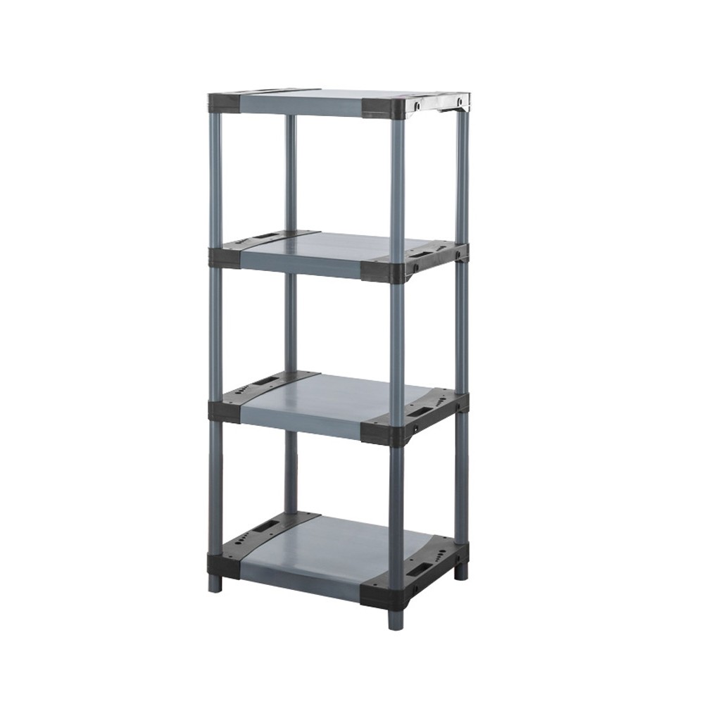 Stojak plastikowy WZMOCNIONY regał z tworzywa 138x50x46 cm 97%RECYKLING ECO