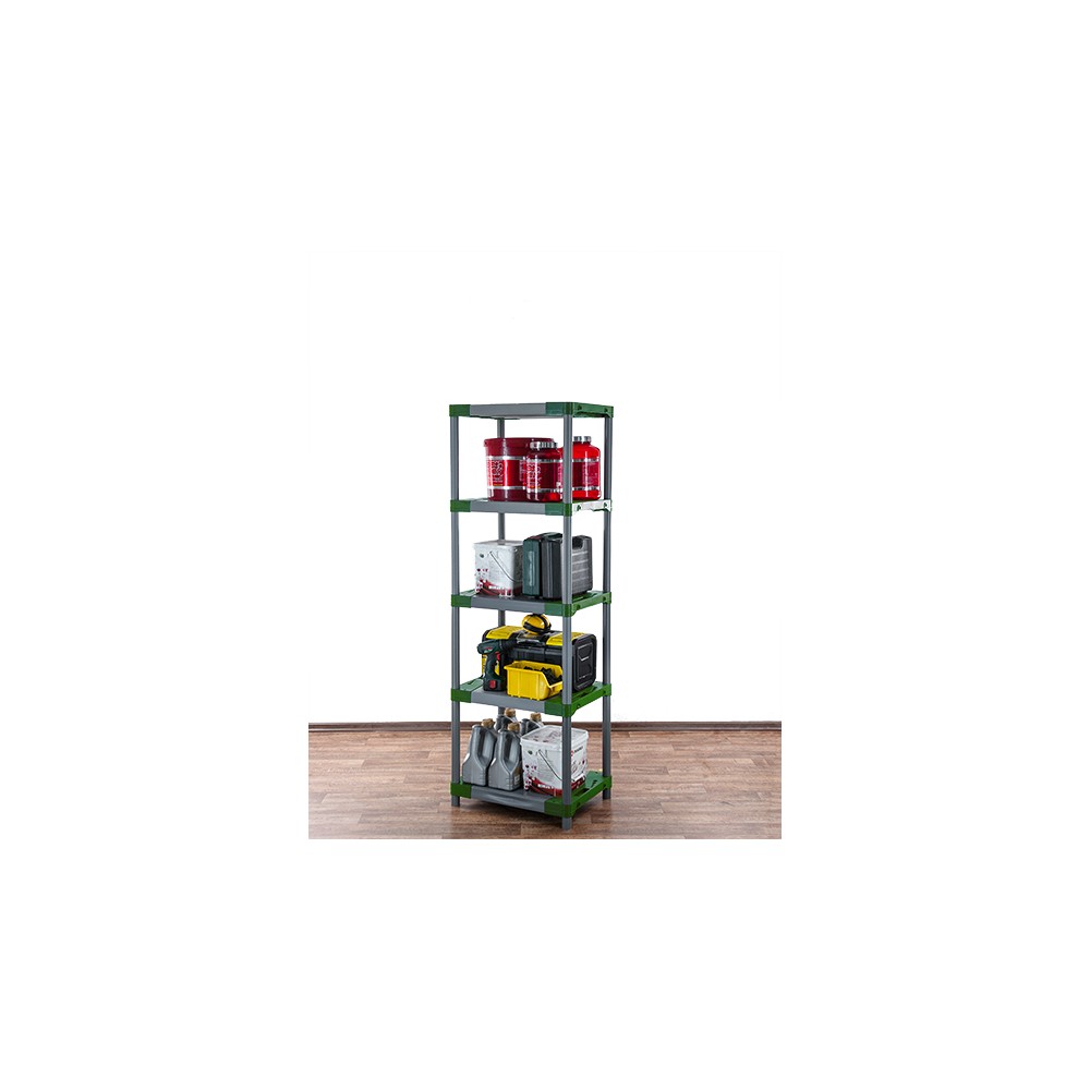 Stojak z tworzywa plastikowy do piwnicy 180x50x46 ECO WZMOCNIONY SOLIDNY