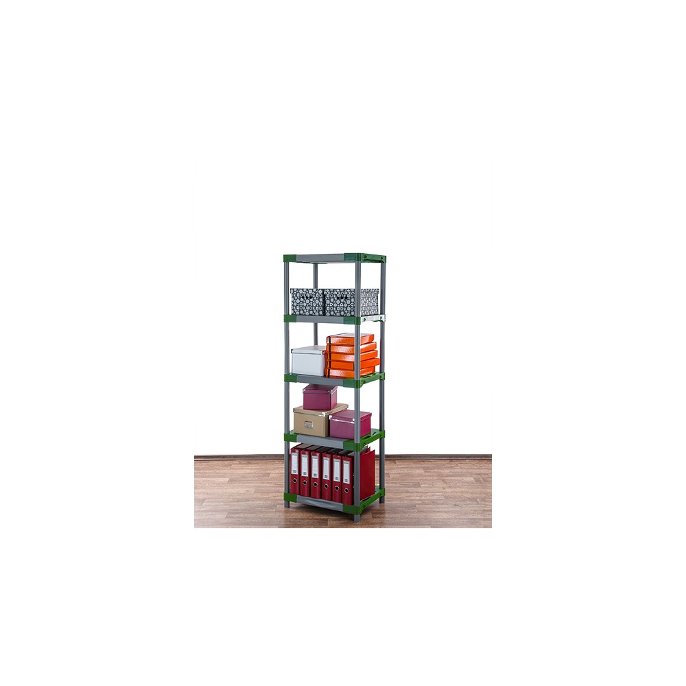 Stojak z tworzywa plastikowy do piwnicy 180x50x46 ECO WZMOCNIONY SOLIDNY