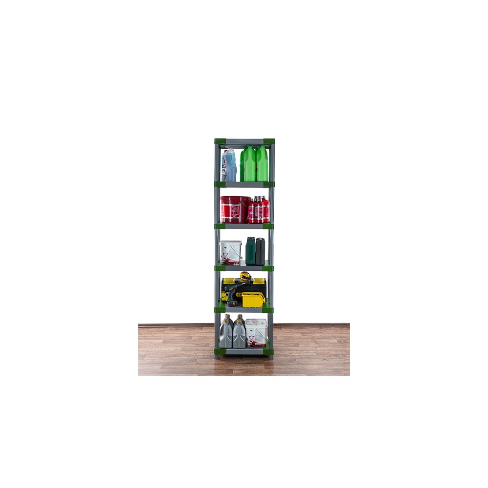 Stojak z plastiku tworzywa WZMOCNIONY 222x50x46 cm ECO WODOODPORNY MODUŁOWY