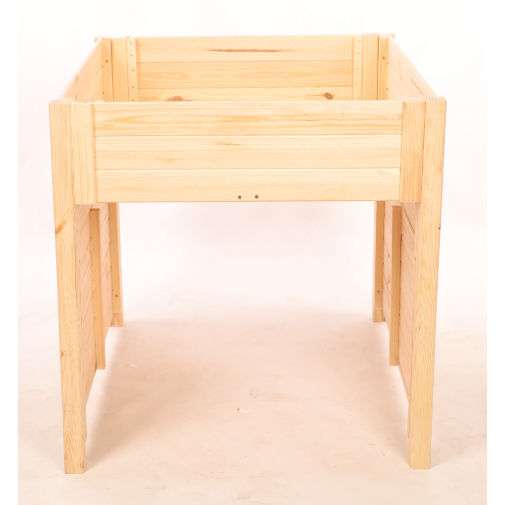 GARAŻ DO KOSIARKI zadaszenie do robota koszącego DREWNIANY 2W1 DONICA EKO