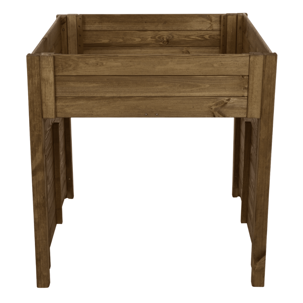 GARAŻ DLA ROBOTA KOSZĄCEGO zadaszenie dla kosiarki DREWNIANY 2W1 DONICA ECO