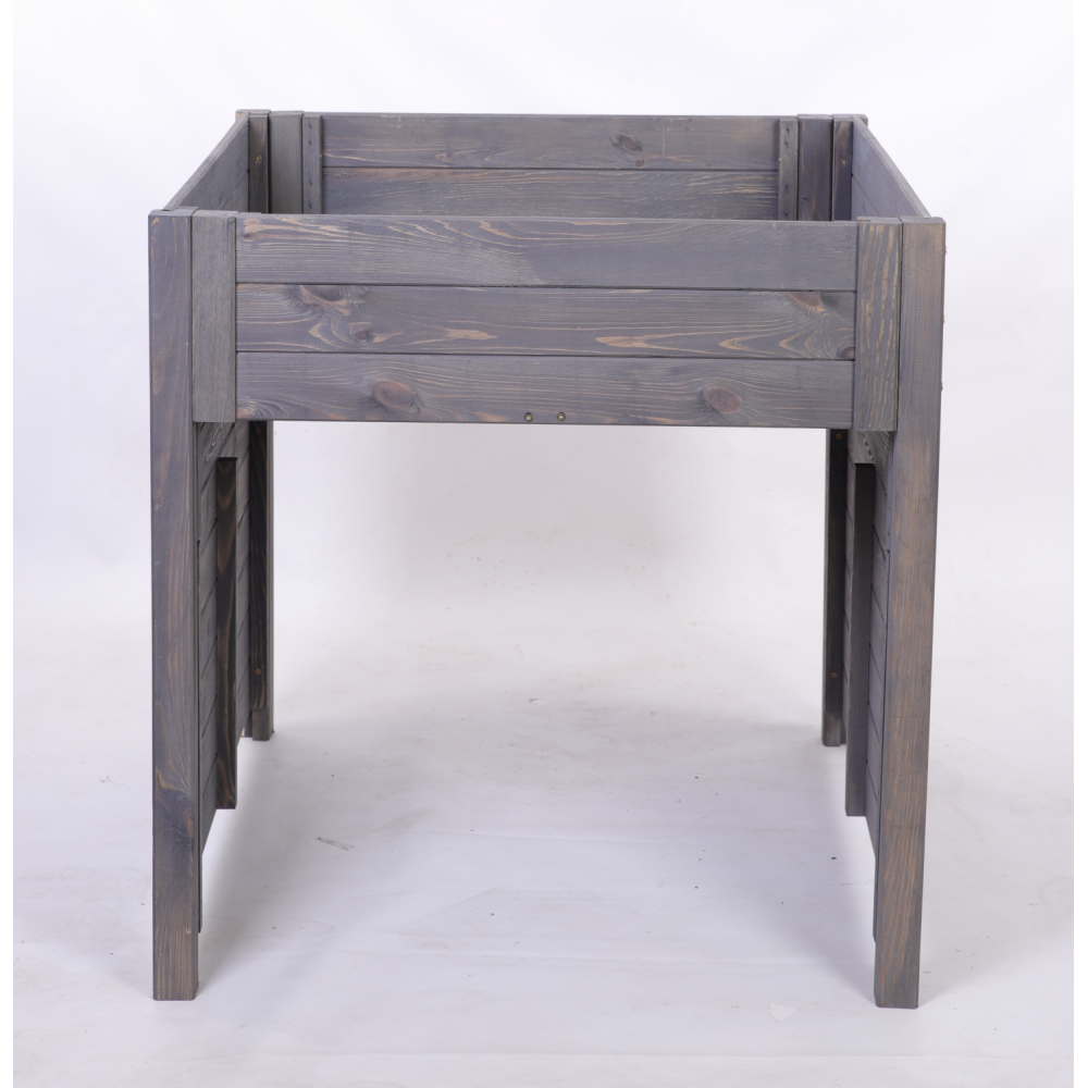 GARAŻ DLA ROBOTA KOSZĄCEGO zadaszenie dla kosiarki DREWNIANY 2W1 DONICA ECO