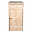 Domek narzędziowy DREWNIANY ogrodowy schowek szopa na narzędzia 149cm MOCNY