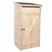 Domek narzędziowy DREWNIANY ogrodowy schowek szopa na narzędzia 149cm MOCNY