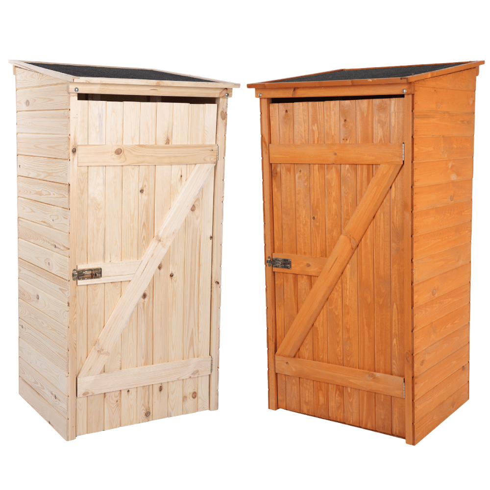 Domek narzędziowy DREWNIANY ogrodowy schowek szopa na narzędzia 149cm MOCNY