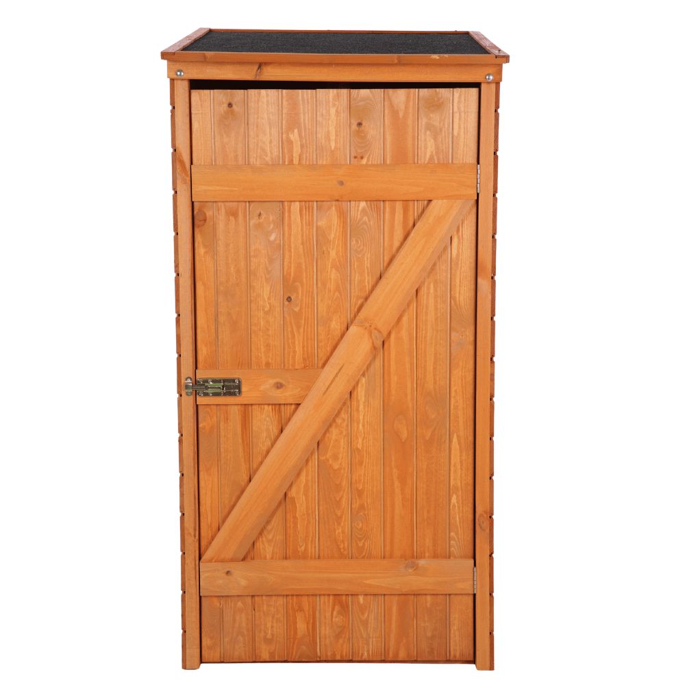 Domek narzędziowy DREWNIANY ogrodowy schowek szopa 149cm IMPREGNAT SOLIDNY