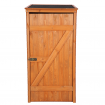 Domek narzędziowy DREWNIANY ogrodowy schowek szopa 149cm IMPREGNAT SOLIDNY