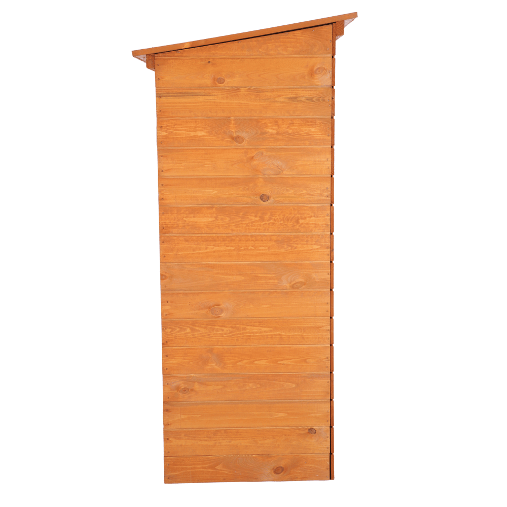 Domek narzędziowy DREWNIANY ogrodowy schowek szopa 149cm IMPREGNAT SOLIDNY