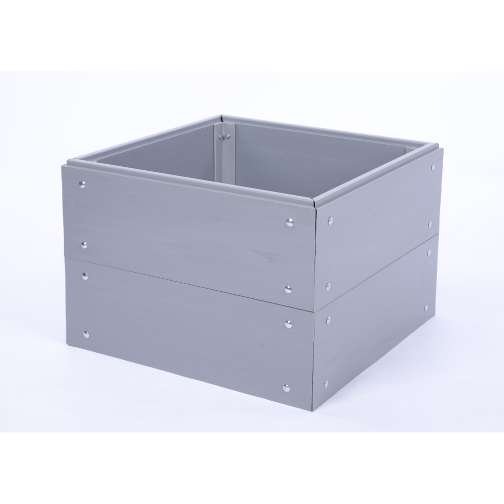 Skrzynia na warzywa z tworzywa grządka warzywnik 40x60x45 warzywniak PCV