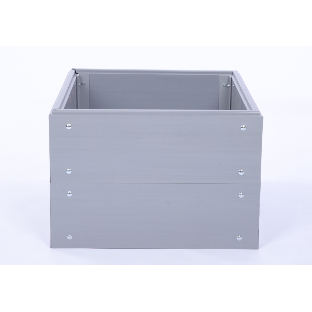 Skrzynia na warzywa plastikowa grządka warzywnik 40x80x45 warzywniak PCV