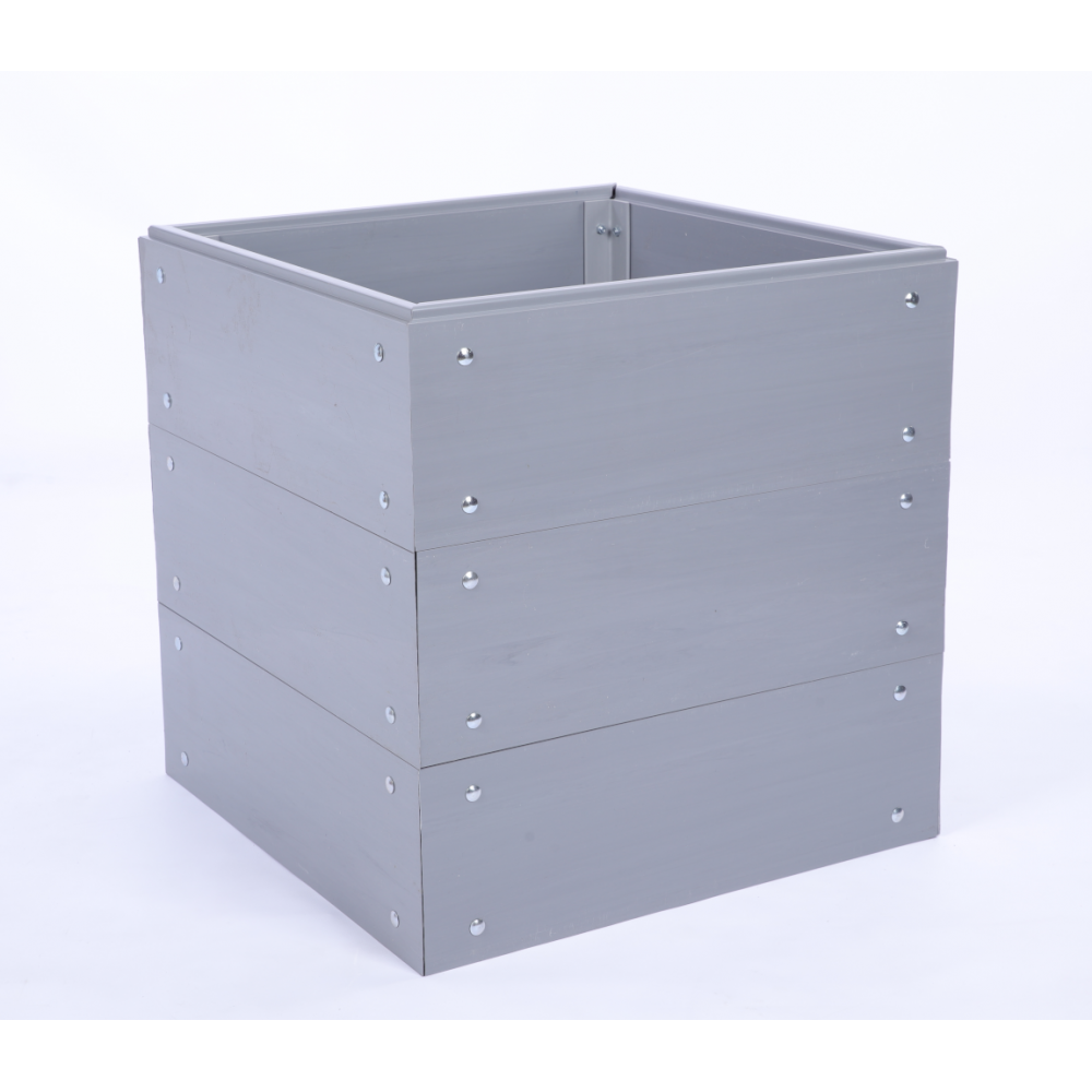 Grządka podwyższona z tworzywa warzywnik 60x80x60 warzywniak PCV