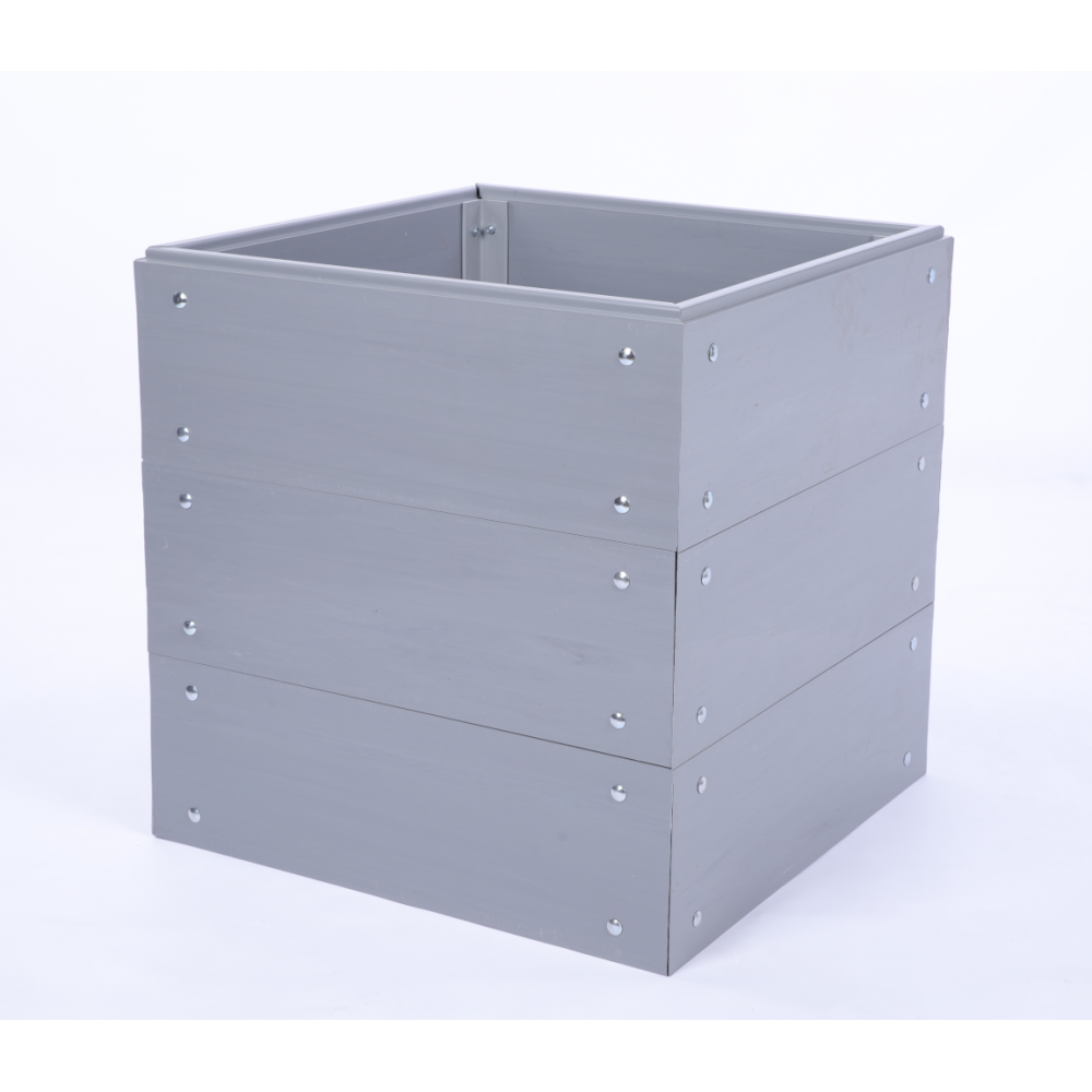 Skrzynia na warzywa skrzynie grządka warzywnik 60x80x80 warzywniak PCV