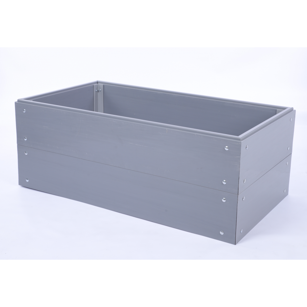 Warzywnik skrzynia na warzywa grządka plastik 40x100x45 warzywniak PCV