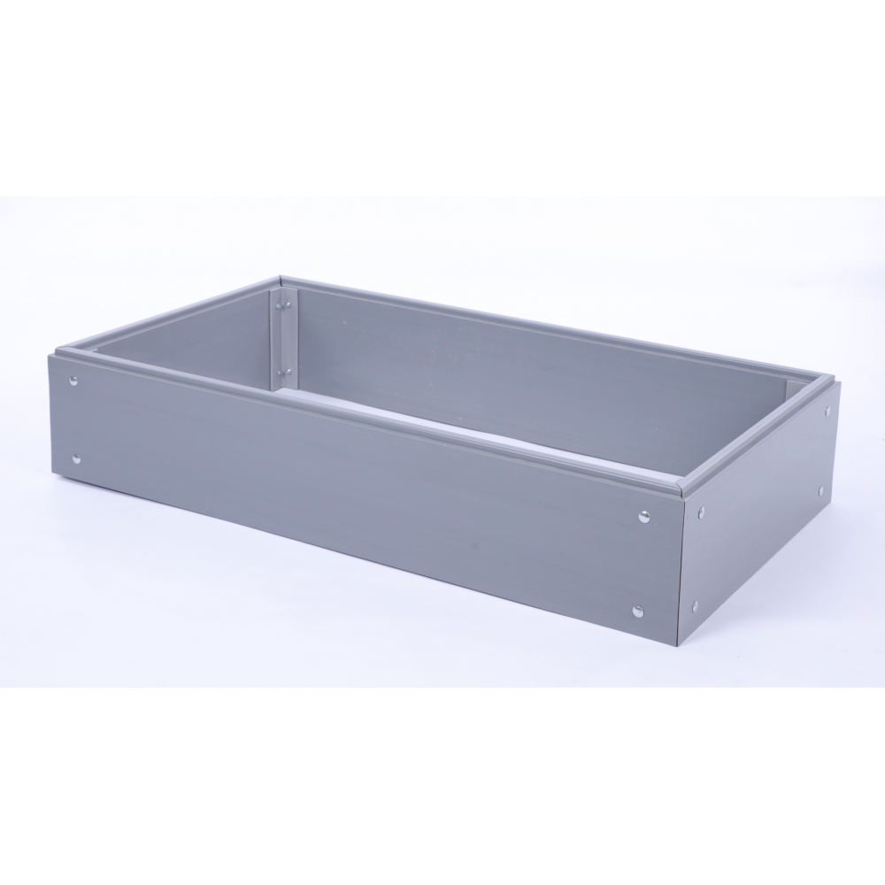 Skrzynia na warzywa plastikowa grządka warzywnik 20x100x60 warzywniak PCV