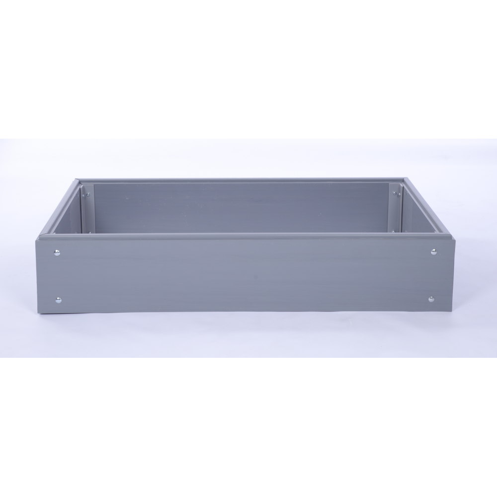 Skrzynia na warzywa plastikowa grządka warzywnik 20x100x60 warzywniak PCV