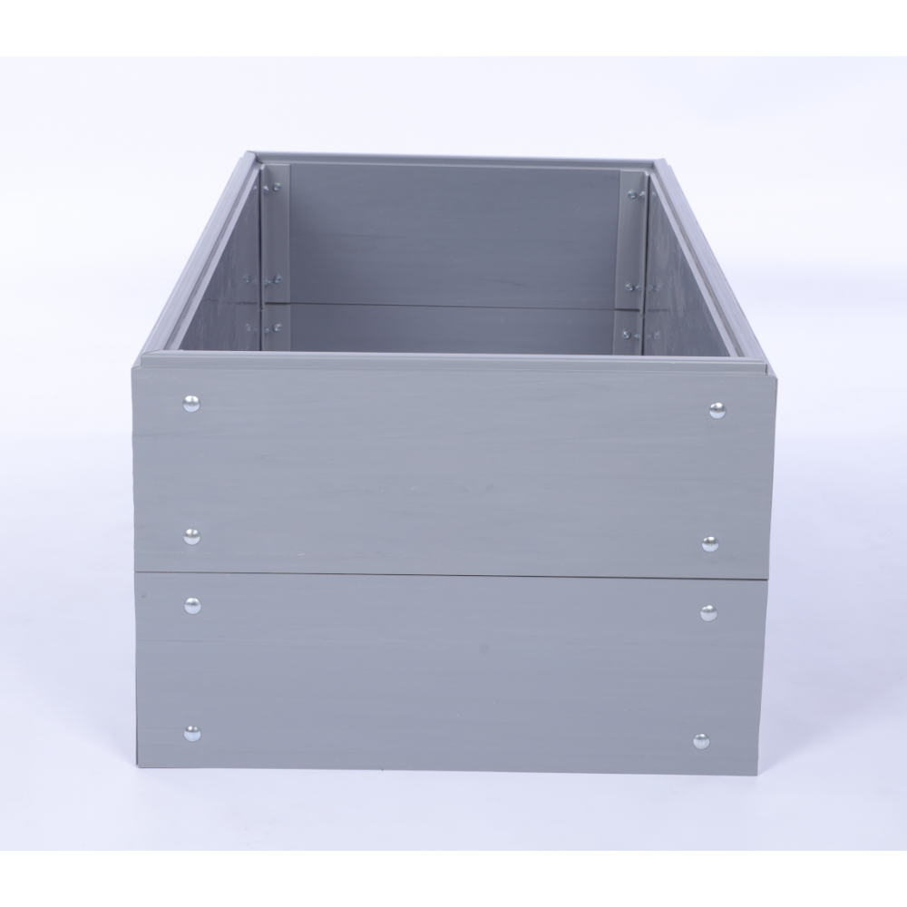 Skrzynia na warzywa z tworzywa grządka warzywnik 40x100x80 warzywniak PCV