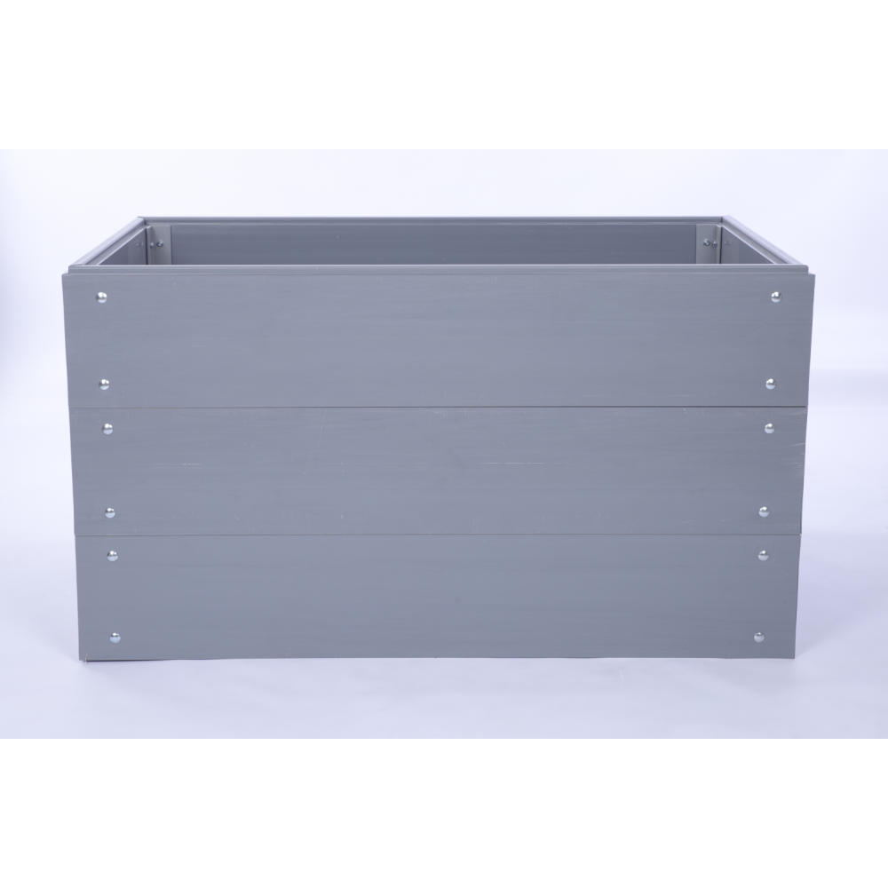 Skrzynia na warzywa plastikowa grządka warzywnik 60x100x80 warzywniak PCV