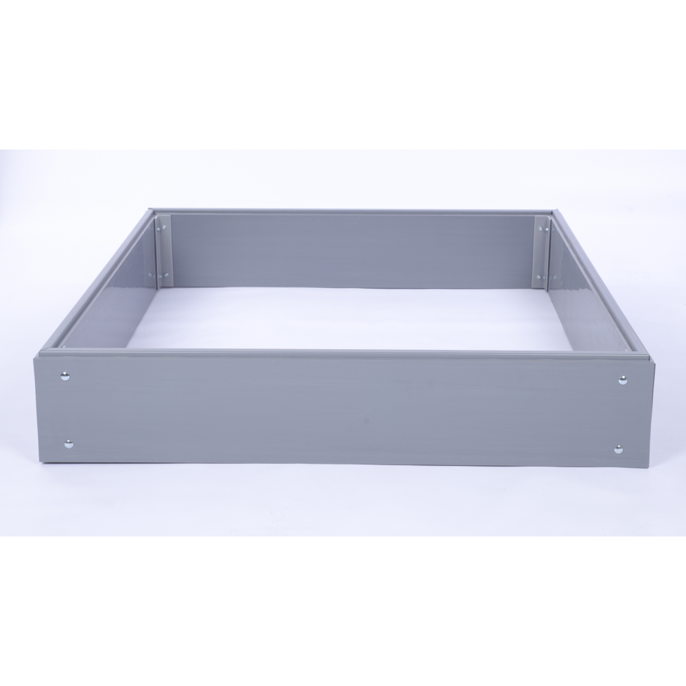 Warzywnik skrzynia na warzywa grządka plastik 20x100x100 warzywniak PCV