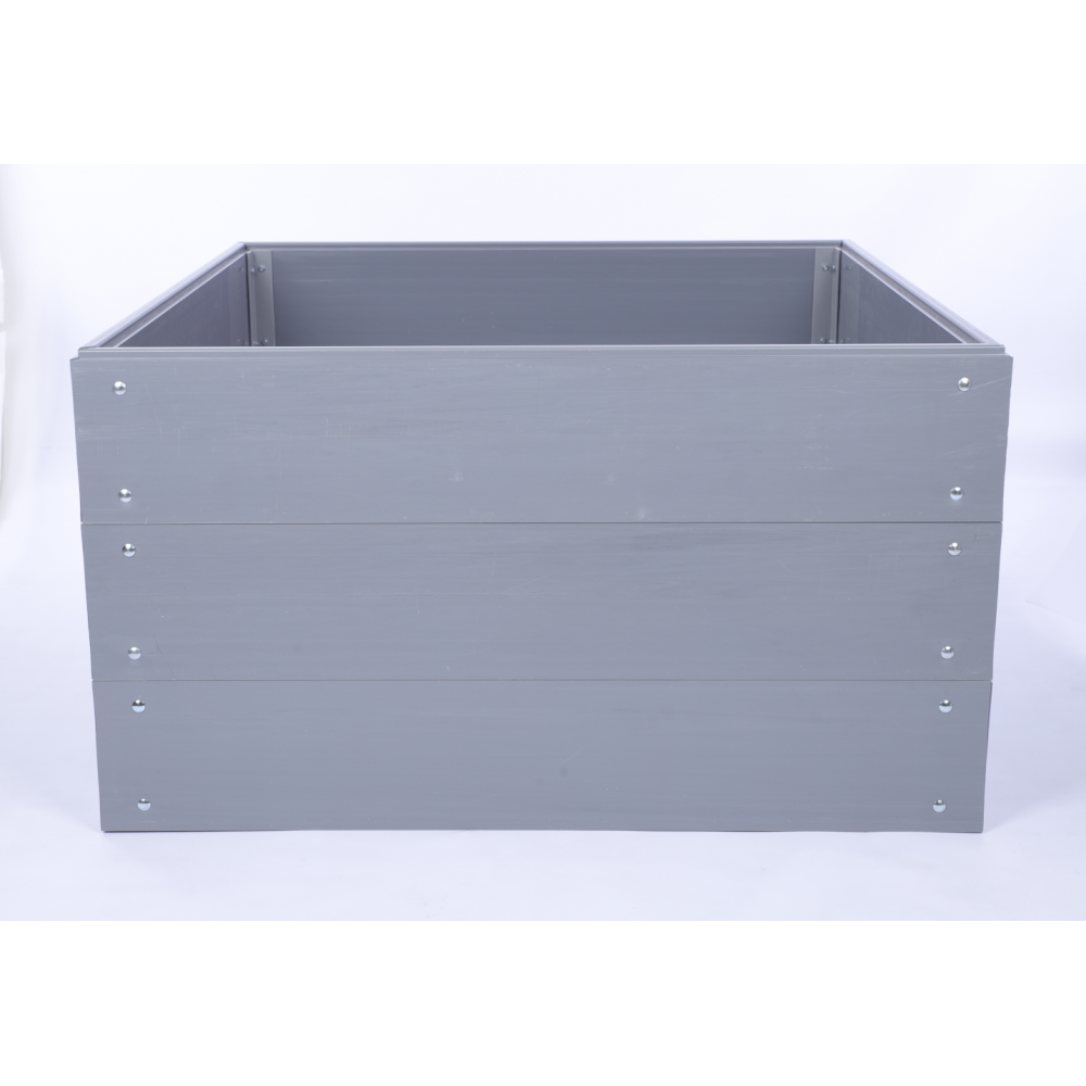 Skrzynia na warzywa skrzynie grządka warzywnik 60x100x100 warzywniak PCV