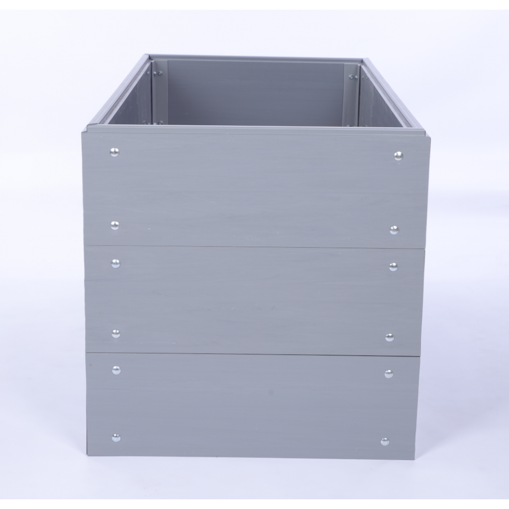 Skrzynia na warzywa plastikowa grządka warzywnik 60x110x45 warzywniak PCV