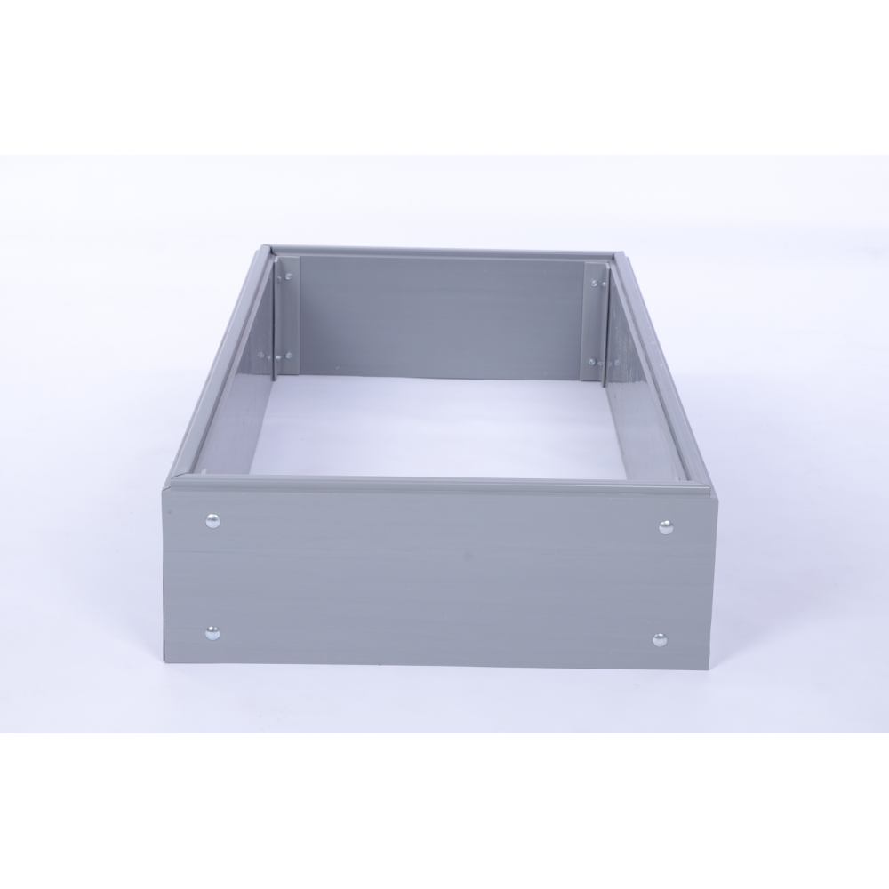 Grządka podwyższona z tworzywa warzywnik 20x110x60 warzywniak PCV