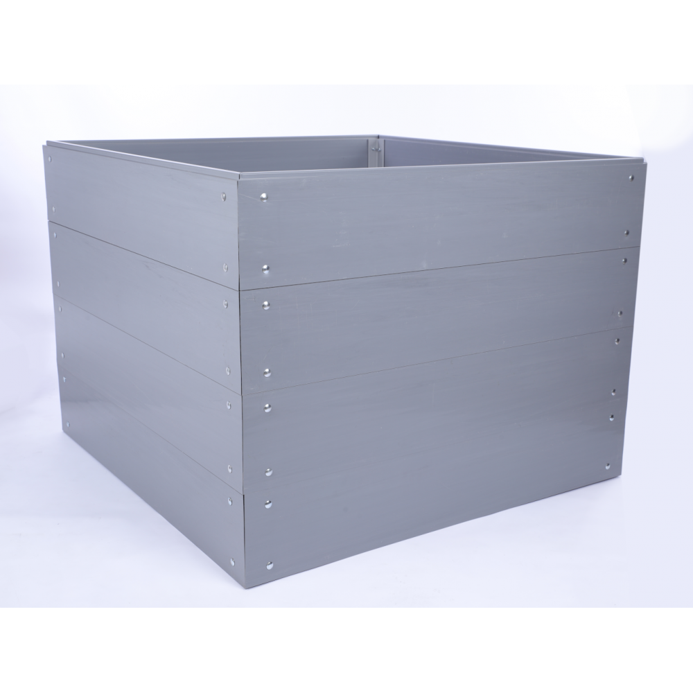 Skrzynia na warzywa plastikowa grządka WYSOKA DONICA 80x110x100 PCV